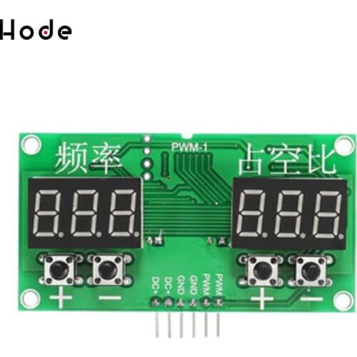 LED Digital PWM Pulse Frequency Function Signal Generator Square Wave Rectangular Wave Duty Cycle