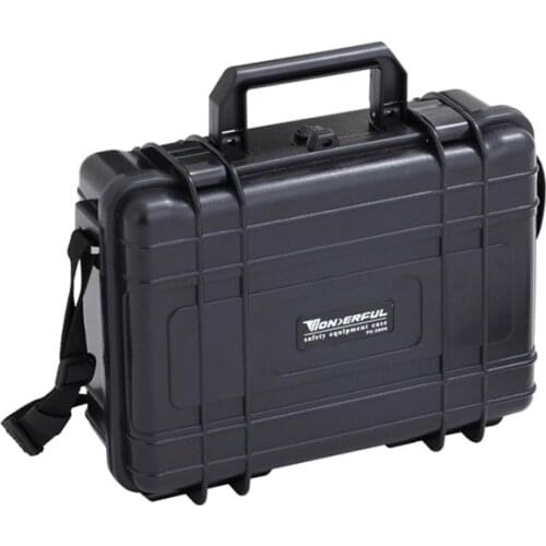274x218x93mm Instrument Box ABS Plastic Toolbox Sealed Aviation Safety Box Waterproof Hard Case with foam for Camera Video