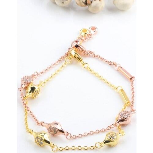 Authentic 925 Sterling Silver Pan Bracelet Creative Style With Crystal Cz Love Pod Fashion Bracelet Fit Diy Charm Women Jewelry