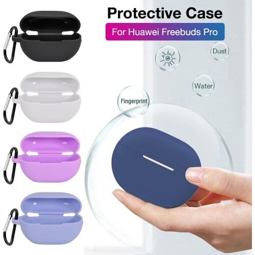 Colorful Silicone Silicone Headset Case Cover For Huawei Freebuds Pro Wireless Earphone Protective Cover For Freebuds Pro Funda