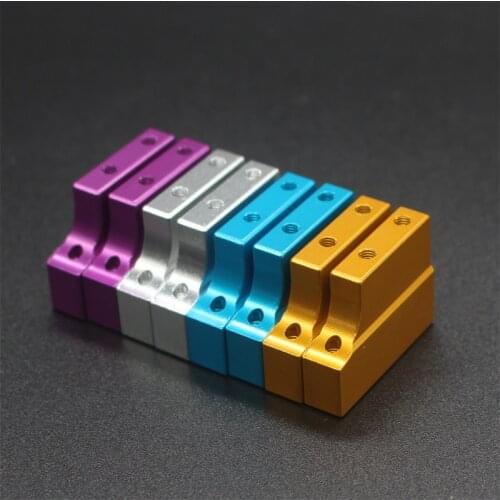 HSP 102005 Aluminum Engine Mount 02128 Silver For 1:10 RC Car Upgrade Parts