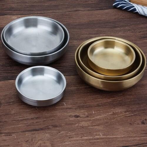 Insulation and anti-scalding double-layer bowl of gold and silver color optional childrens adult rice bowl multifunctional bowl