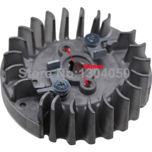 CHINESE CHAINSAW 4500 5200 5800 45CC 52CC 58CC FLYWHEEL WITH METAL PAWLS