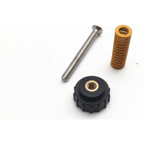 M3/M4 Build Bed Leveling Spring leveling knob nut kit for CREALITY 3D Printer Parts for Heated Bed CR-10 Ender 3D Printer