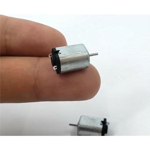 DC 1.5V-4.5V Mini M10 DC Motor High Speed 24000RPM Small Engine DIY Small Experimental Toy Car Boat Laptop Camcorder Door Lock