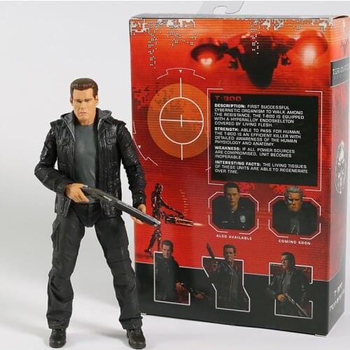 NECA Terminator Genisys T-800 Guardian Endoskeleton 7" Action Figure Collectible Model Toy