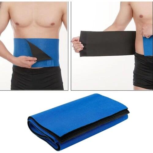 Neoprene Waist Trimmer Sauna Belt Breathable Lumbar Sports Binder Shaper