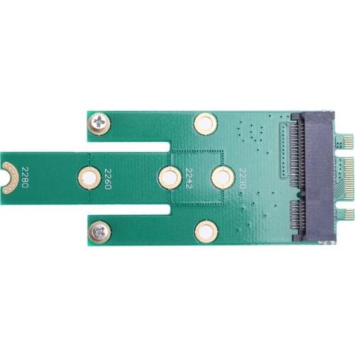 NGFF M.2 B + M Key to mSATA Mini PCI-E PCI-Express SATA 3.0 SSD Male Converter Adapter Card For 2242/2260/2280 m2 ngff SSD