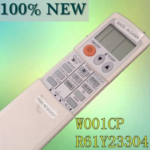 New remote control for mitsubishi air conditioner W001CP R61Y23304