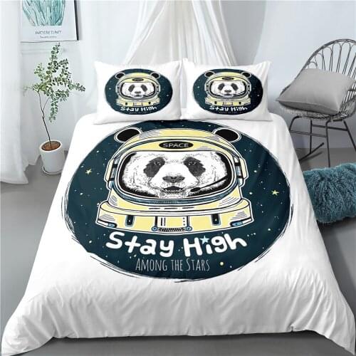 Panda 3D Comfort Covers Bedding twin full queen King Sets Quilt Duvet Cover Pillowcase Home Textiles Bedroom Bed Set