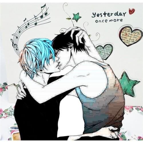 Clearance sale Gay BL Kissing couples paper die cutting dies Scrapbooking DIY Embossing mould card Metal dies