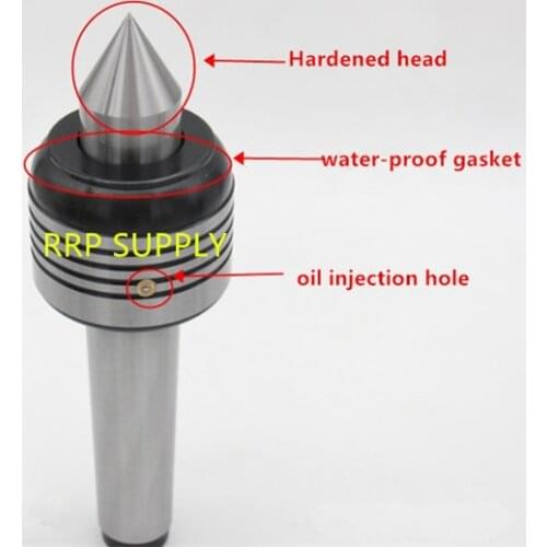 MT4 medium-duty live center, use on lathe or tailstock, oiling type