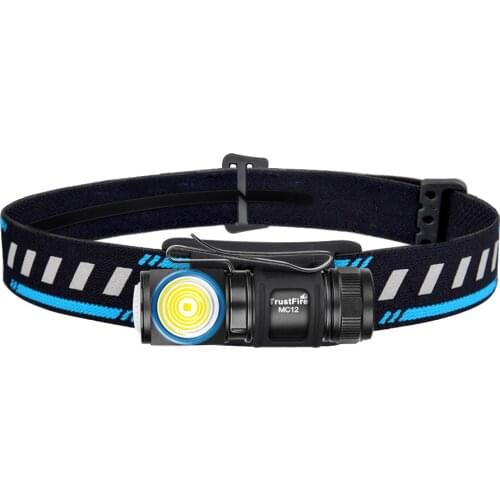 TrustFire MC12 EDC Led Flashlight 1000LM Magnetic USB Charging Head Rechargeable Powerful Camping Lantern Torch Lamp Flash Light