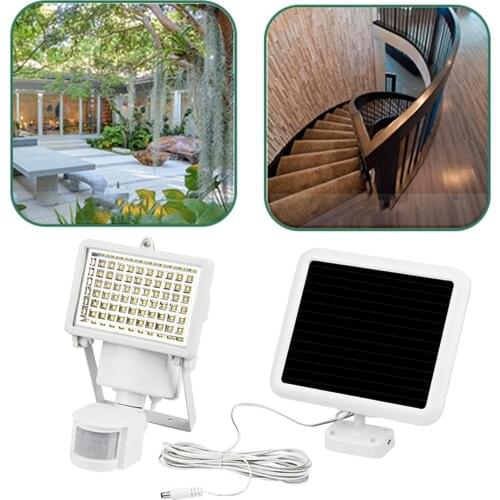 LED Solar Powered Street Light Outdoor Wall Lights Spotlights for Yard Patio
