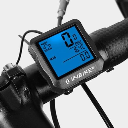 GPS MTB Bicycle Computer Speedometer Luminous Mountain Road Bike LCD Wired Odometer Real-time Speed Cycling Equipment
