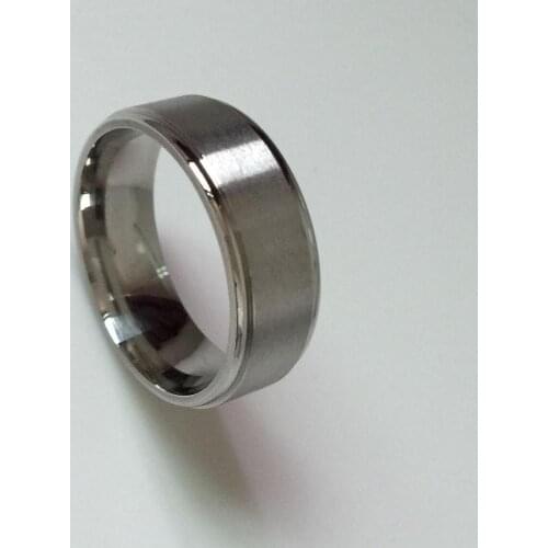 High qualityTitanium Rings For Men 8mm Cool Men' Ring Jewelry Wedding Engagement Male Gift