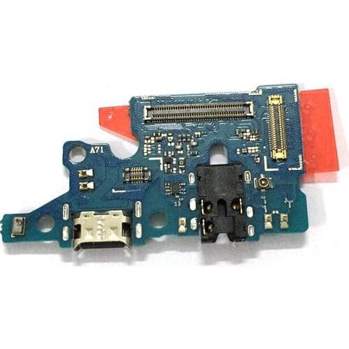 10PCS USB Port Charging Board For Samsung Galaxy A71 A715F USB Charging Dock Port Flex cable Repair Parts