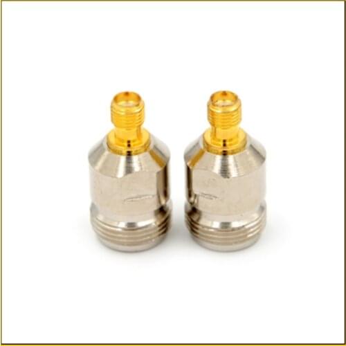 2pcs RF Adapter N Female Plug to SMA Female hole RF Coaxial Adapter Connector