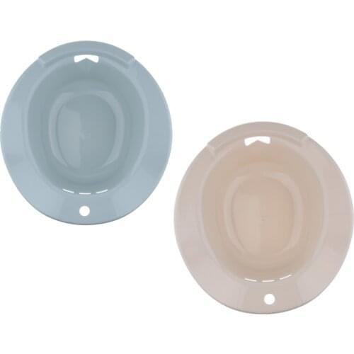 2Pcs Toilet Sitz Bath Hip Tub Flusher Bath Basin Bidet for Pregnant Women Postpartum Hemorrhoid Patients
