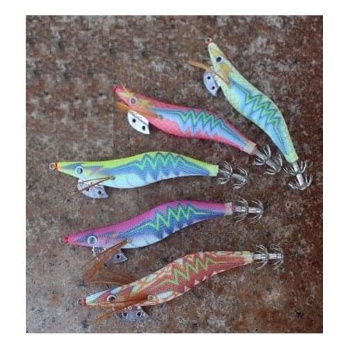 20Pcs Luminous Shrimp Bait 2.0# 2.5# 3.0# 3.5# Lead Head Umbrella Squid Hook Octopus Cuttlefish Jigging Wobbler Fishing Lure
