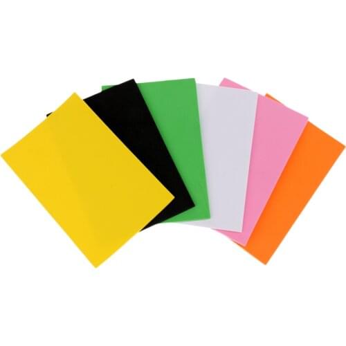 6Pcs 2mm Fly Tying EVA Foam Sheet Fly Tying DIY Materials Crafts Fly Patch for Fly Fishing Accessories