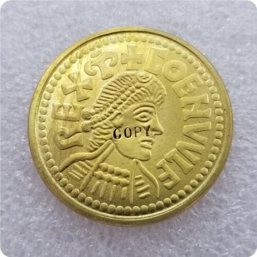 ANGLO SAXON Coenwulf 805 to 810 AD Gold layered penny COIN COPY commemorative coins-replica coins medal coins collectibles