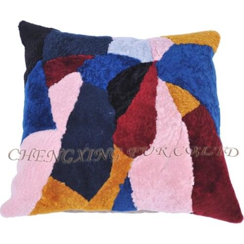 Free Shipping CX-D-97C Cute Home Decor Creative Geometric Sheep Fur Cushion Covers