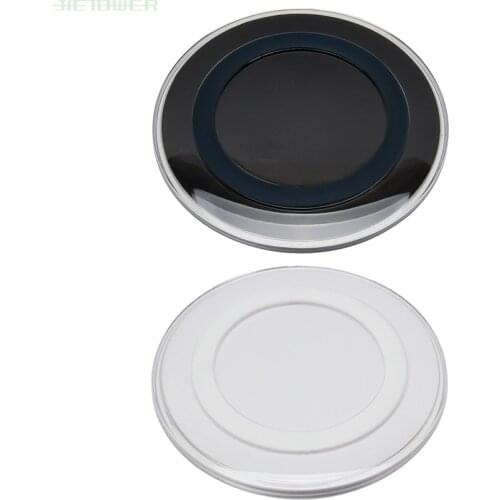 QI Wireless Charger Phone Charge Pad For Samsung Galaxy S6 S7 Edge With USB Cable for iPhone X XS Max Cellphones 30pcs/lot