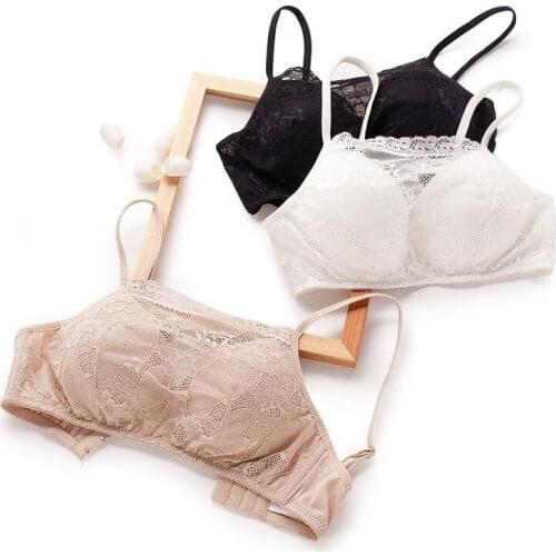 Birdsky, 1PC Women silk lace tube top bras breast bra sexy top wrapping suspender wire rimless. mulberry pure silk, OR-80