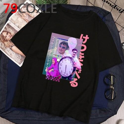 Vaporwave Hip Hop Fashion T Shirt Unisex Summer Graphic Cool T-shirt Aesthetic Funny Cartoon Tshirt Streetwear Top Tees