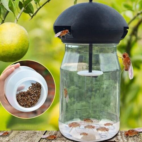 Fruit Fly Trap Killer Plastic Catcher Insect Control Farm Orchard Fruit Fly Trap Cap Can Be Matched With Water Bottle