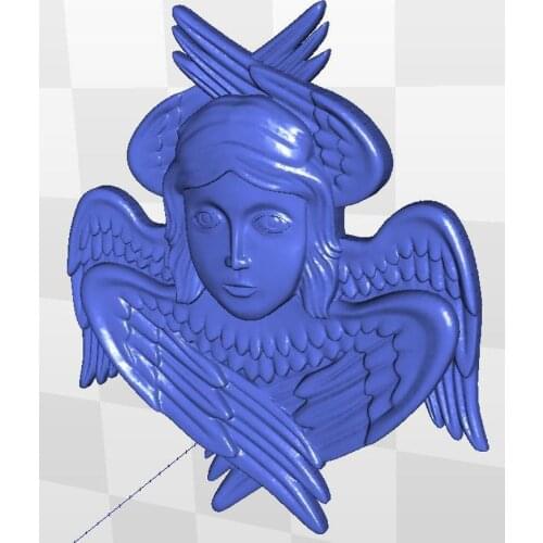 3DAngel_2 artcam model for cnc relief STL file format