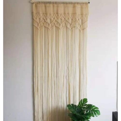 MOM'S YARD Cotton Curtains For Windows