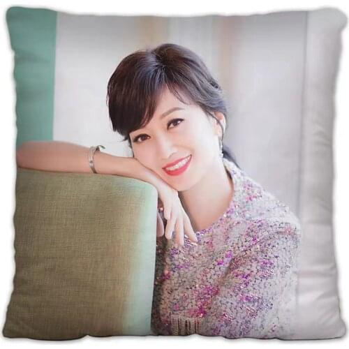 White Lady Zhao Yazhi Pillowcase Pretty Scholar Yu Lexuan Same Paragraph Star Photo Poster Cushion Cover Surrounding Souvenir