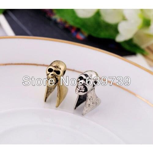 Bulk Price USA Rock Retro Antique silver color ColorSkull Earring