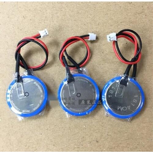 10PCS/LOT Original high-temperature lithium manganese dioxide battery CR2450HR CR2450 HR 3V lithium batteries with plug