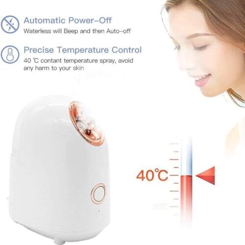Facial steamer Large-capacity water tank 150ml Gentle and Deap cleaning face steamer Electric spa face steamer Whitening