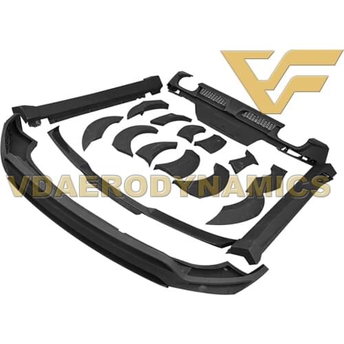 Suitable For 14-18 Porsche Macan Turbo VAD-HM Full Body Kit Front Lip Rear Lip Diffuser Side Skirts Fender Flares