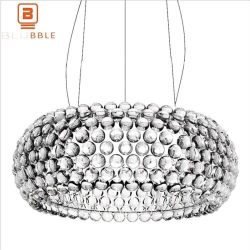 BLUBBLE Modern Suspension Pendant Lamp Sweat Iron Lighting Bedroom Pendant Lights For Dining Room AC 110-240V LED Bulbs Hanglamp