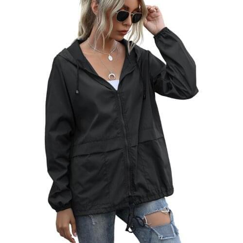 2021 Women Bomber Jacket Thin Printing Jackets Fashion Basic Long Sleeve Coat Casual Windbreaker Stand Collar Slim Outerwear