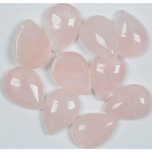18x13MM Rose Crystal Bead Teardrop CAB Jewelry For Woman Gift Making (10 pcs/lot) H112
