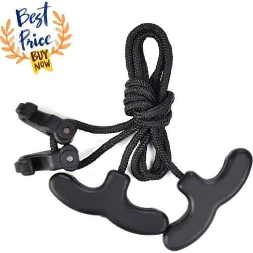 1X Crossbow Cocking Device Crossbows Cocker Rope Double Handle Strings Cocking Tool Free Shipping