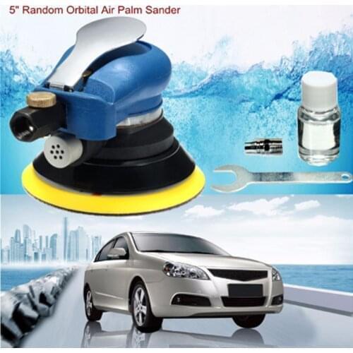 5 Inch Air Grip Random Orbital Palm Sander 125mm Air Hand Power Tool Polisher Panel