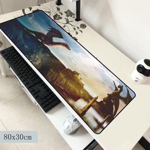 Dragon age pad mouse Domineering computer gamer mouse pad 800x300x3mm padmouse Indie Pop mousepad ergonomic gadget desk mats