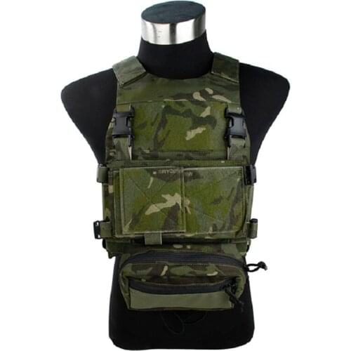 TMC3171-MTP Lightweight Tactical Vest full Suit SS Chest Hanging Combination Mulitcam Tropic