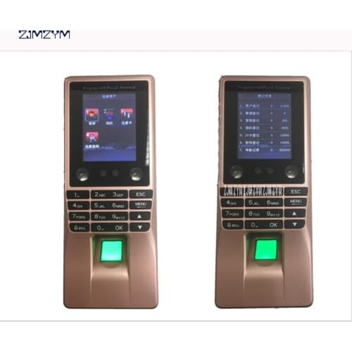 M10 Biometric Facial Face Fingerprint Access Control Time Attendance Machine Electric Intercom Code System Door Lock Time Record