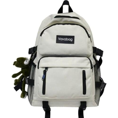 Fashion mens and womens backpacks youth Oxford cloth casual school bag new middle school student school bag campus backpack