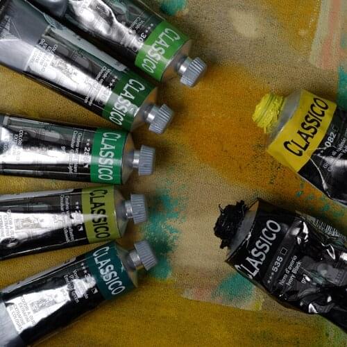 Original Italian oil painting Maimeri Classic series oil painting set acrylic paint 60ml
