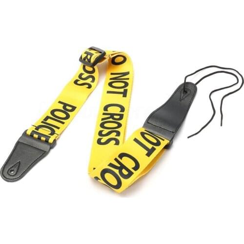 Fully Adjustable Polyester Guitar Belt Guitar Strap Guitar Leather Bass Parts Accessories Ends with For Electric PU E8F9