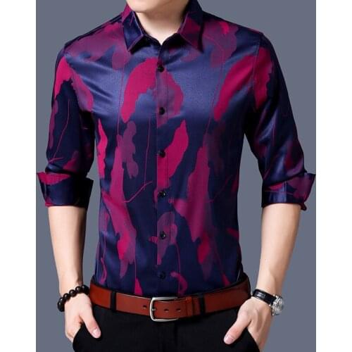 Loose Oversize Costume Plus Size Blouse Mens Long-sleeved Shirts Blende Complete Casual Clothes For Mens Korean Fashion 2020 New